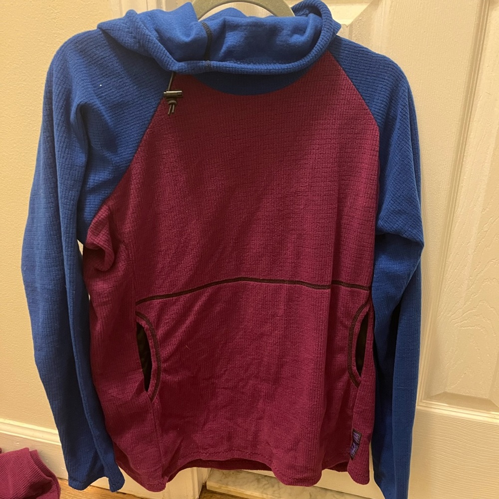 Melanzana purple (Surf/Phlox) size Large, never worn, too large now Price firm